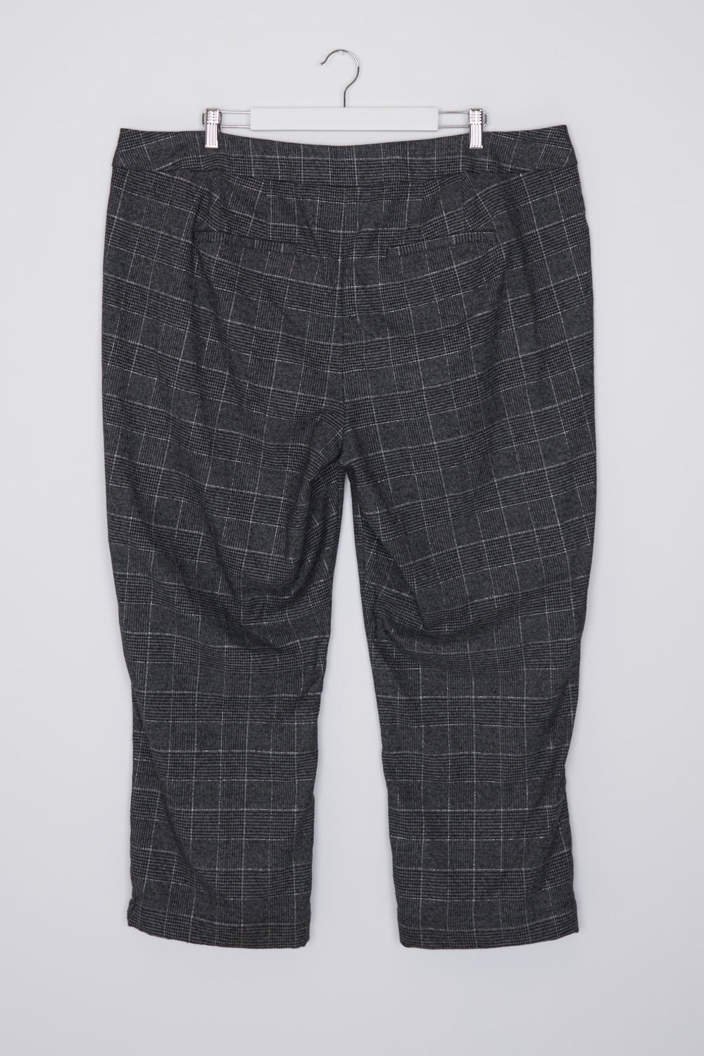 Lane Bryant Grey Plaid Pants 20