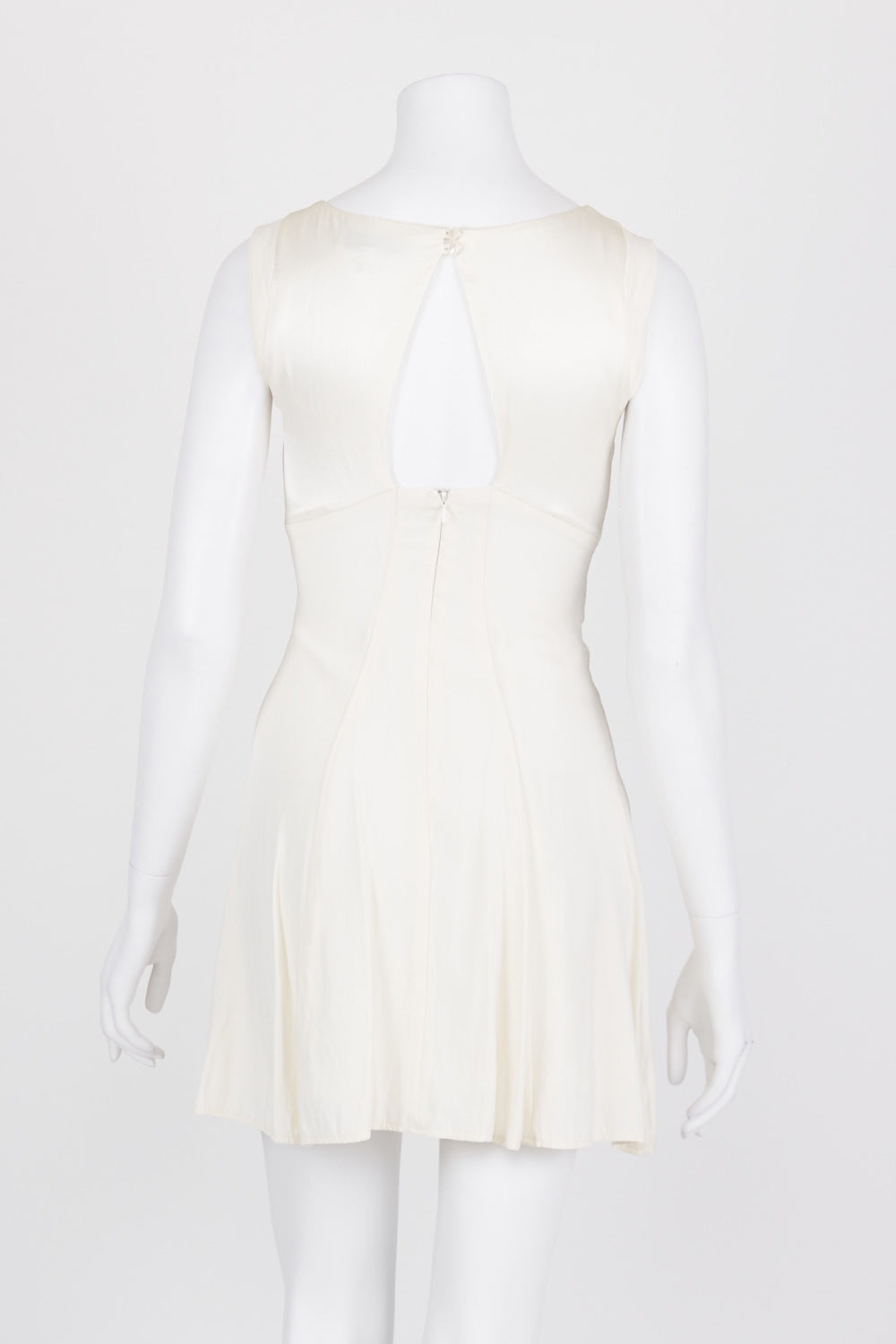 Forever New Cream Sleeveless Dress 6