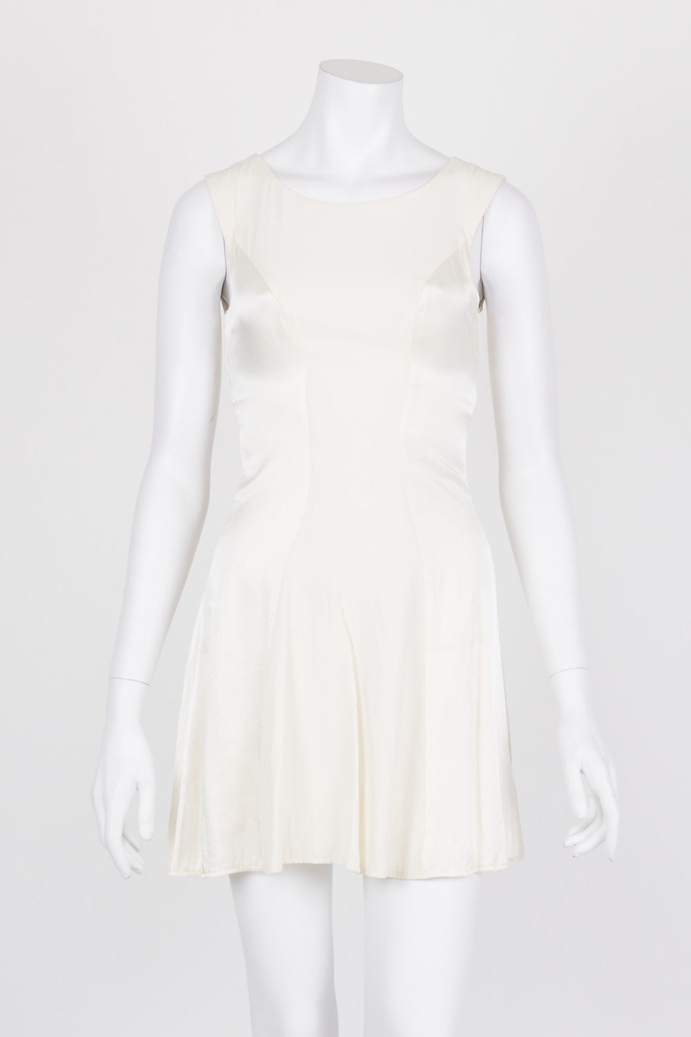 Forever New Cream Sleeveless Dress 6