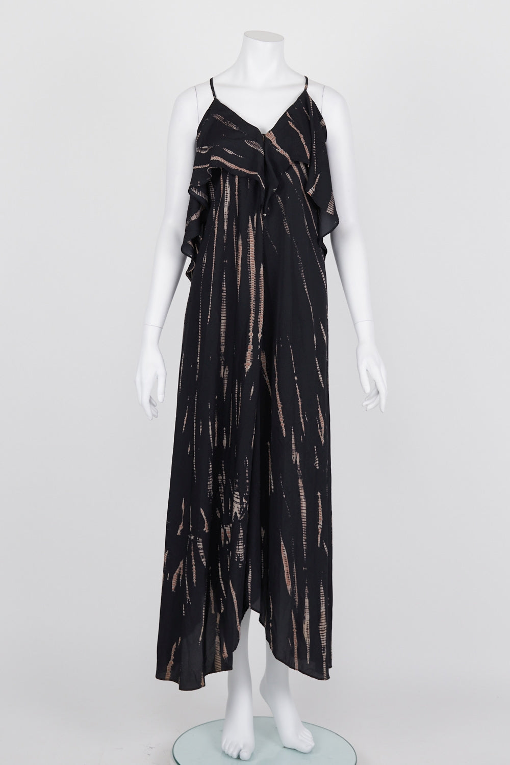Bardot Black Patterned Maxi Dress 6