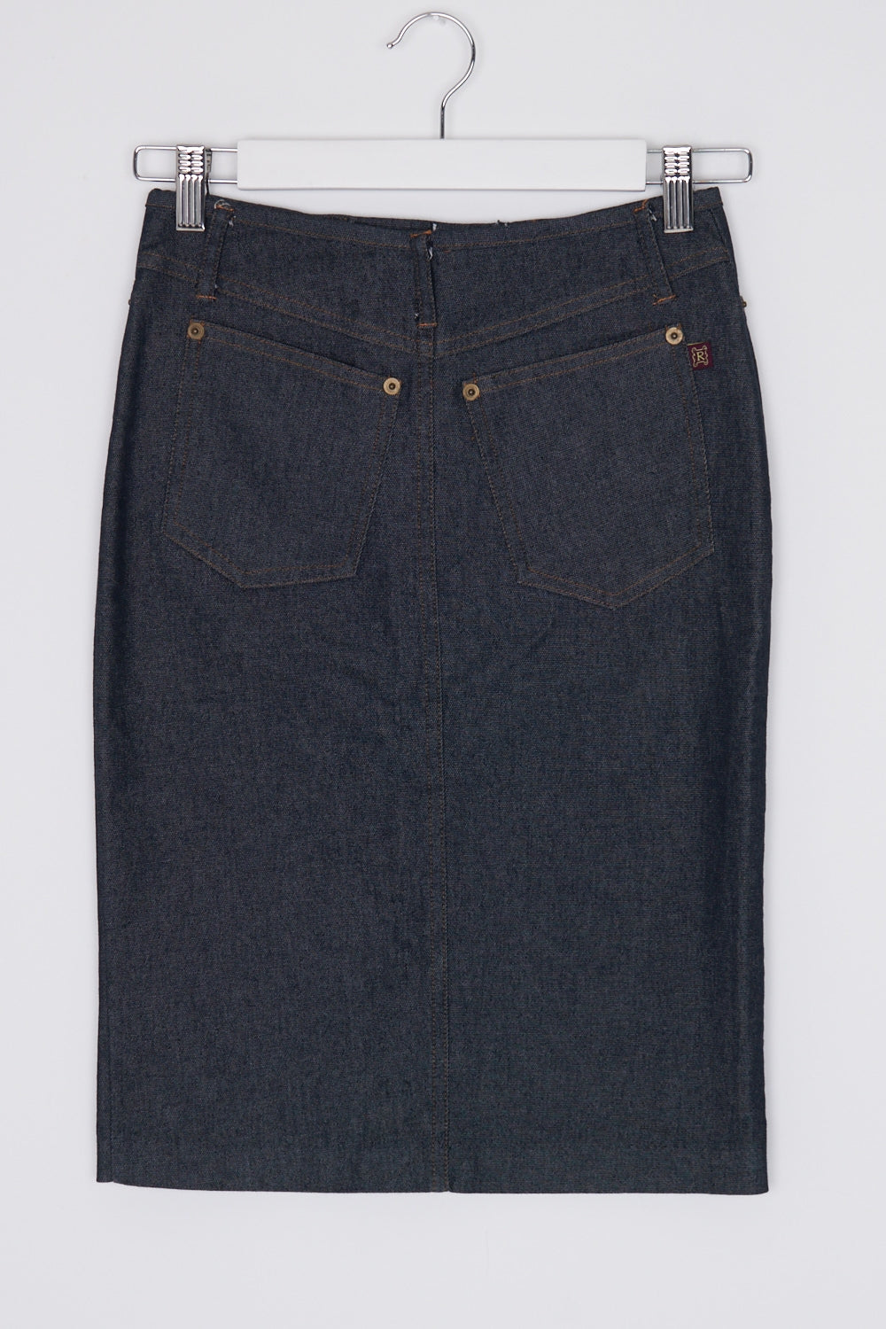 Review Denim Midi Skirt 6