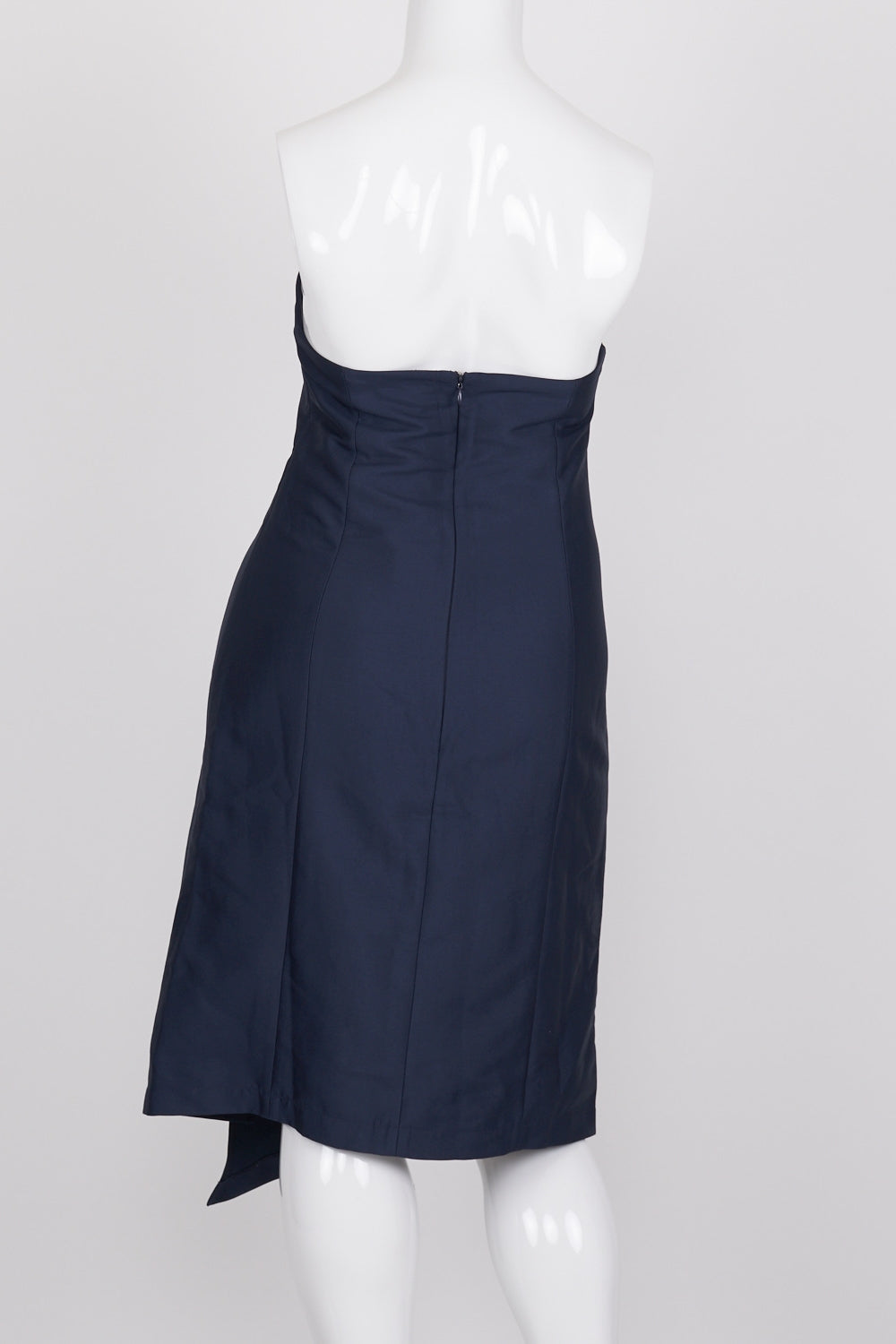 PS The Label Navy Strapless Dress L