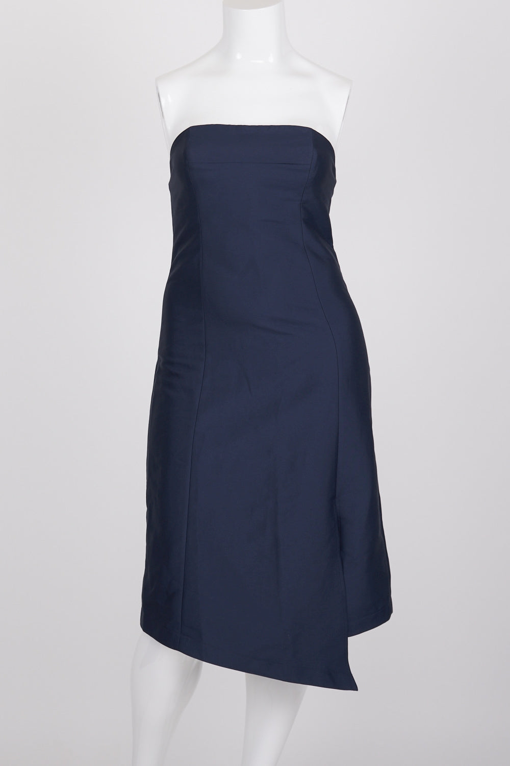 PS The Label Navy Strapless Dress L