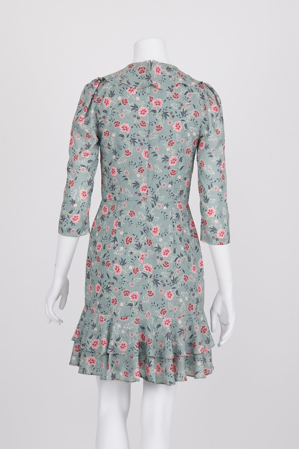 Cooper St Sage Floral Lace Up Dress 8