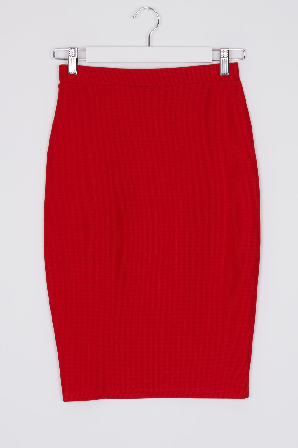 Atmos & Here Red Pencil Skirt 8