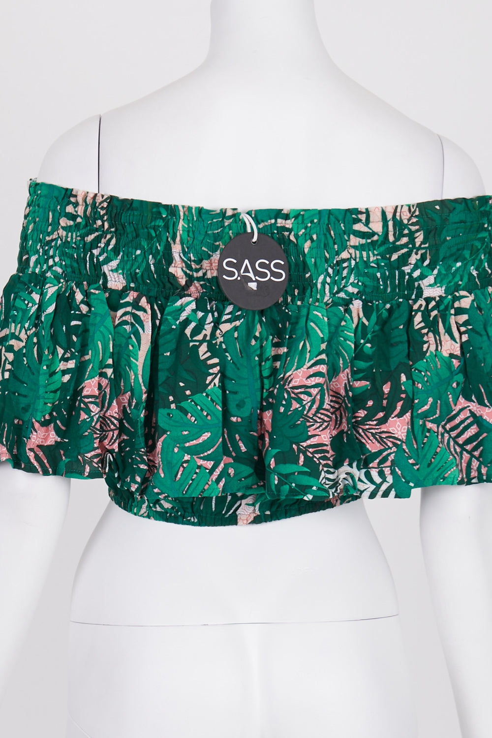 SASS Tropicana Cropped Blouse 8