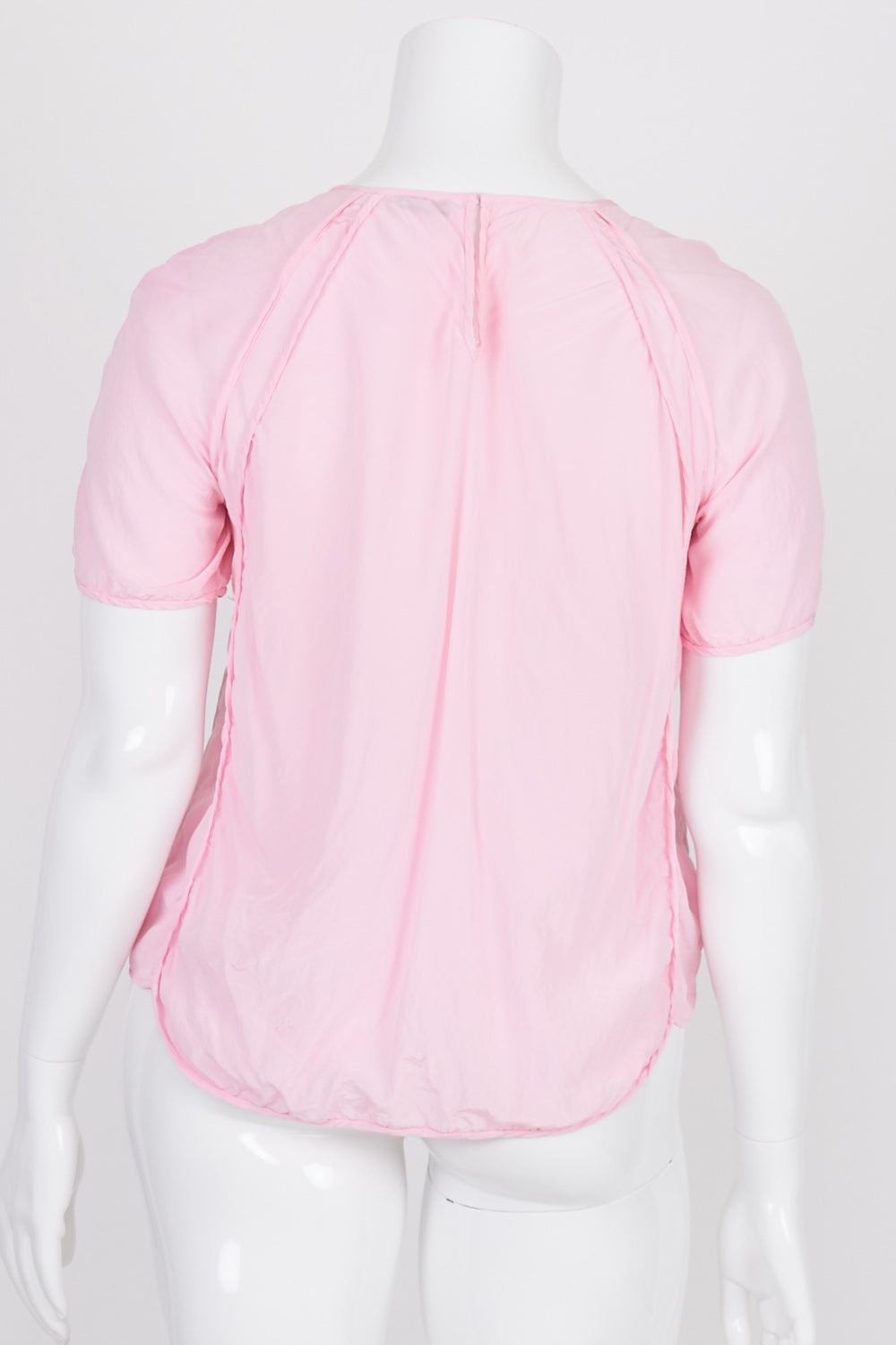 Country Road Pink Silk Top XL