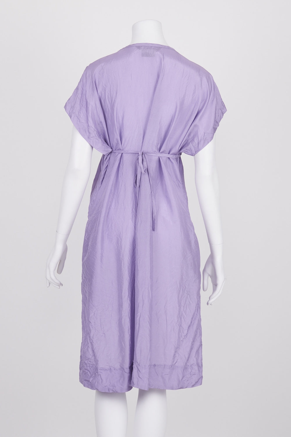 Laura Ashley Purple Midi Dress 10