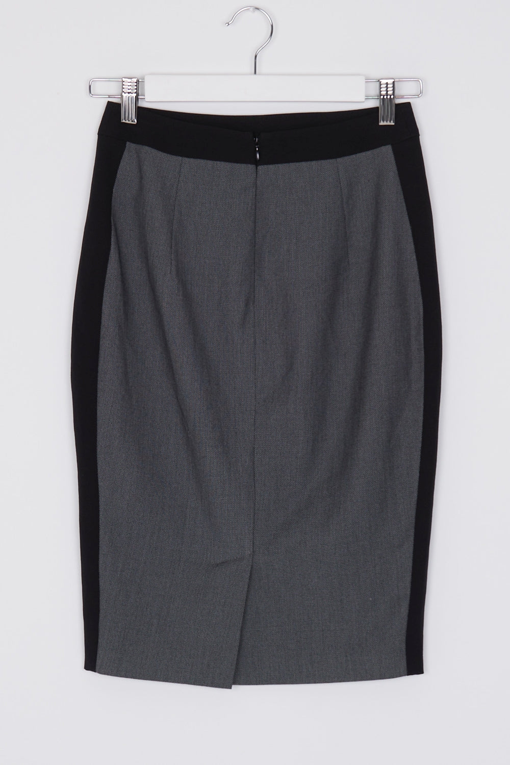 Portmans Grey And Black Pencil Skirt 6