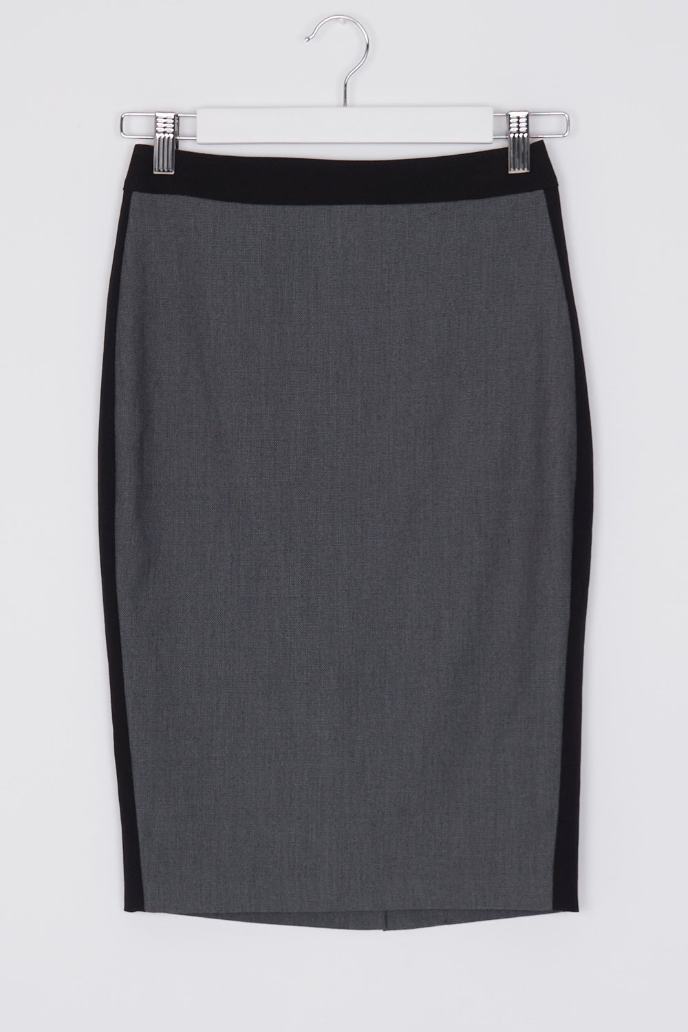 Portmans Grey And Black Pencil Skirt 6