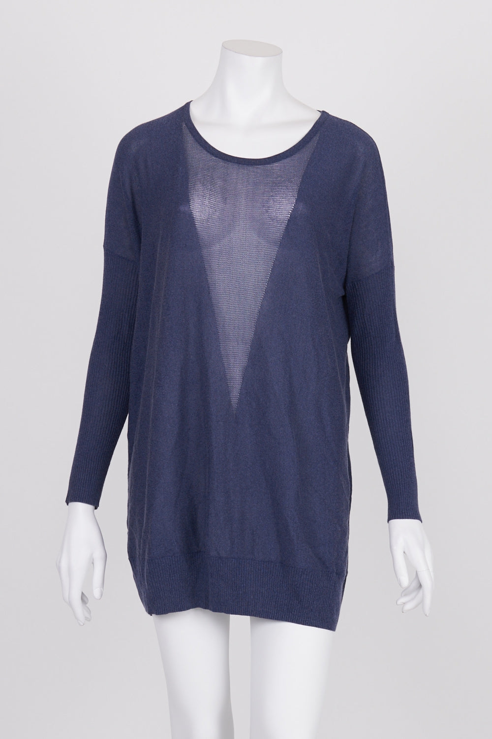 Nikel And Sole Blue Knit Jumper S
