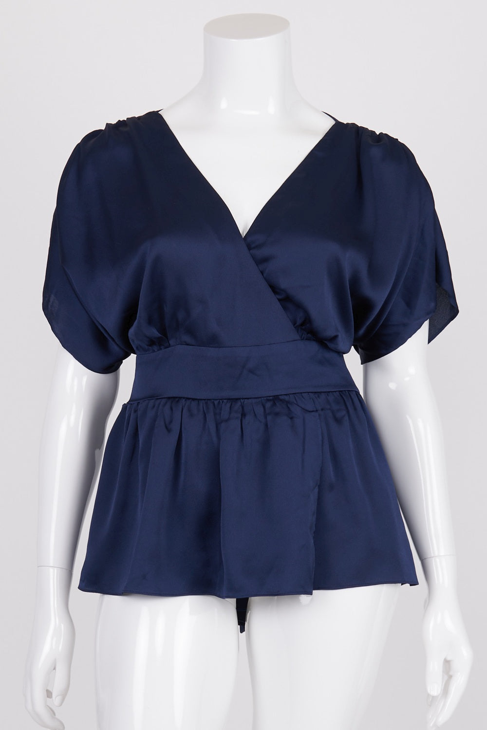 City Chic Navy Top M