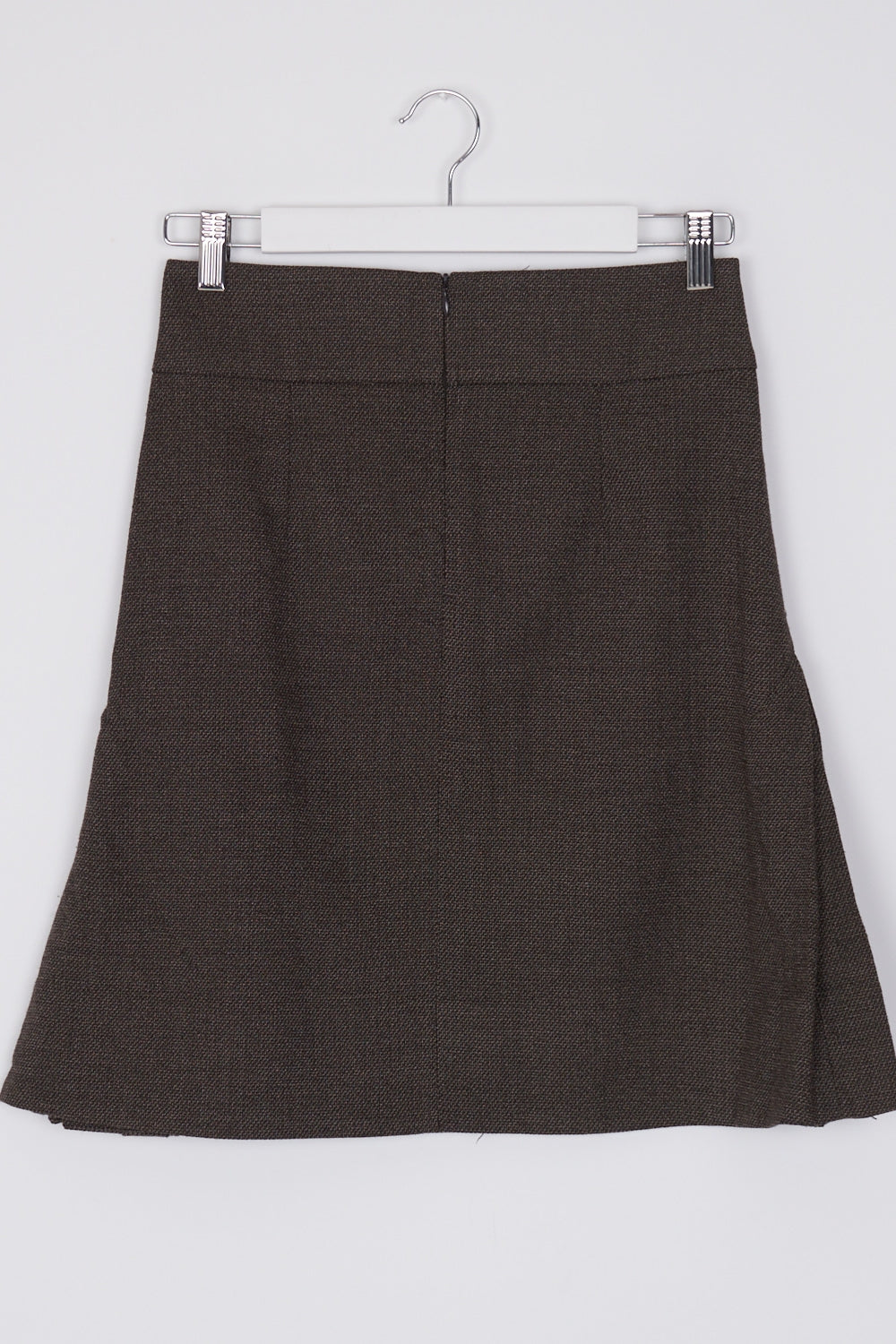 Tatuum Brown Pleated Side Skirt 6