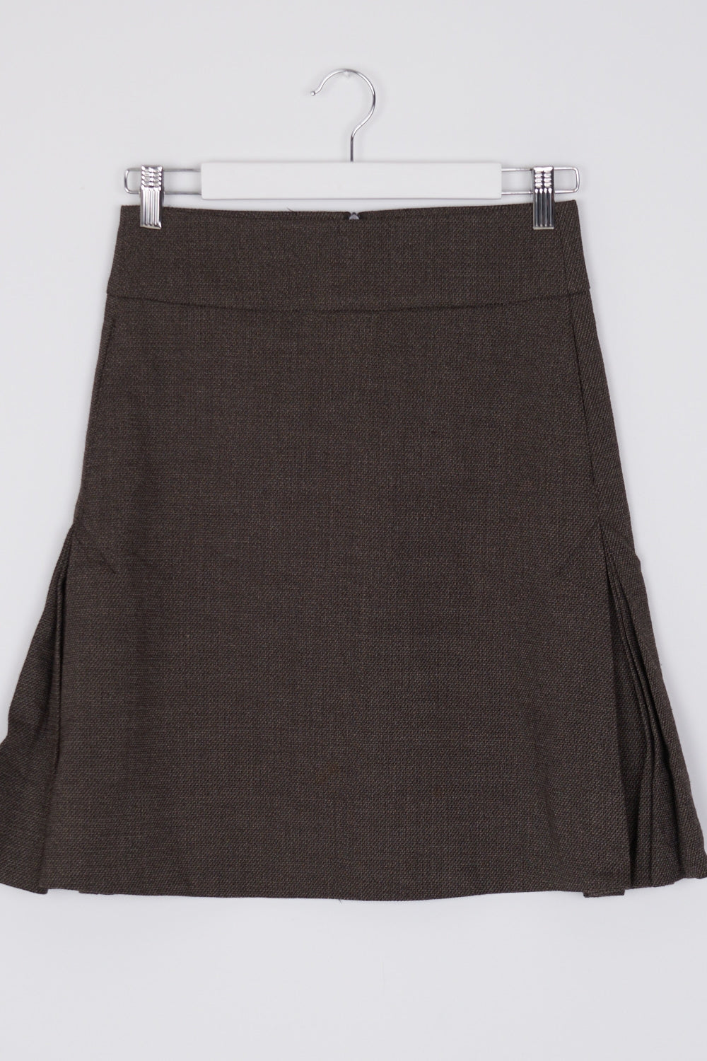 Tatuum Brown Pleated Side Skirt 6