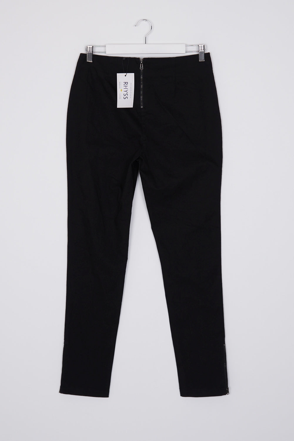 Rhyss Black Seam Detail Skinny Leg Pants AU 14 / 32