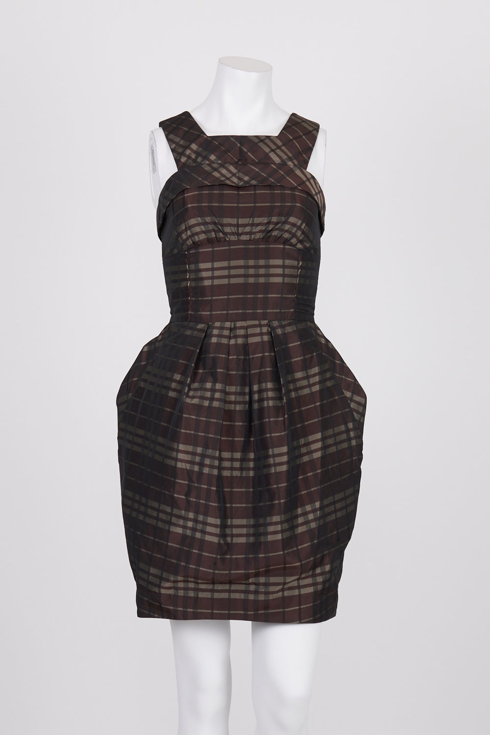 Cue Plaid Dress 6