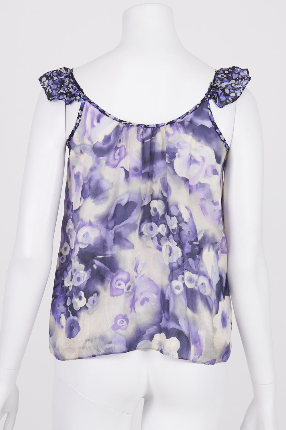 Review Floral Silk Top 10