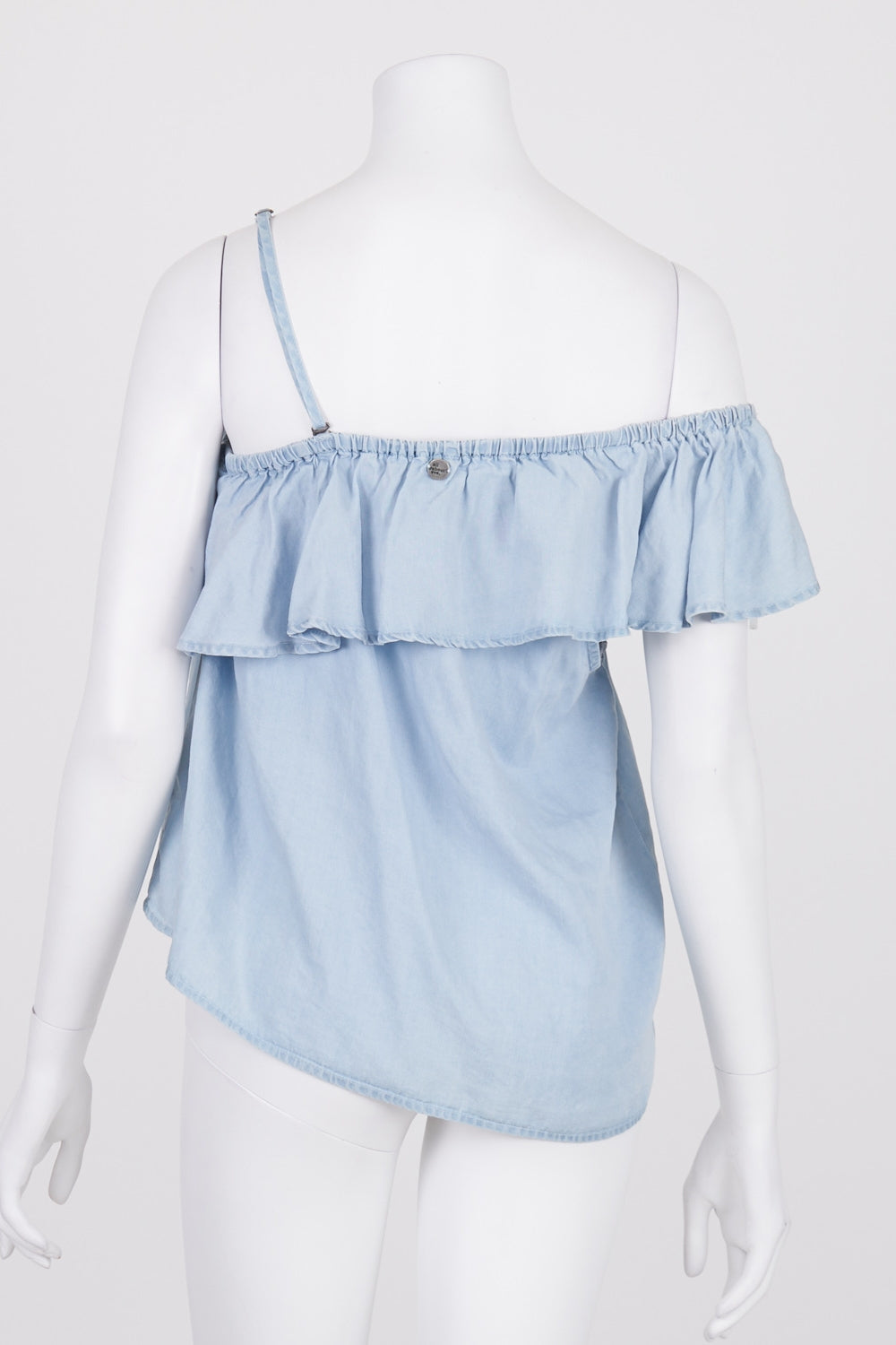 All About Eve Blue Boho Top 14