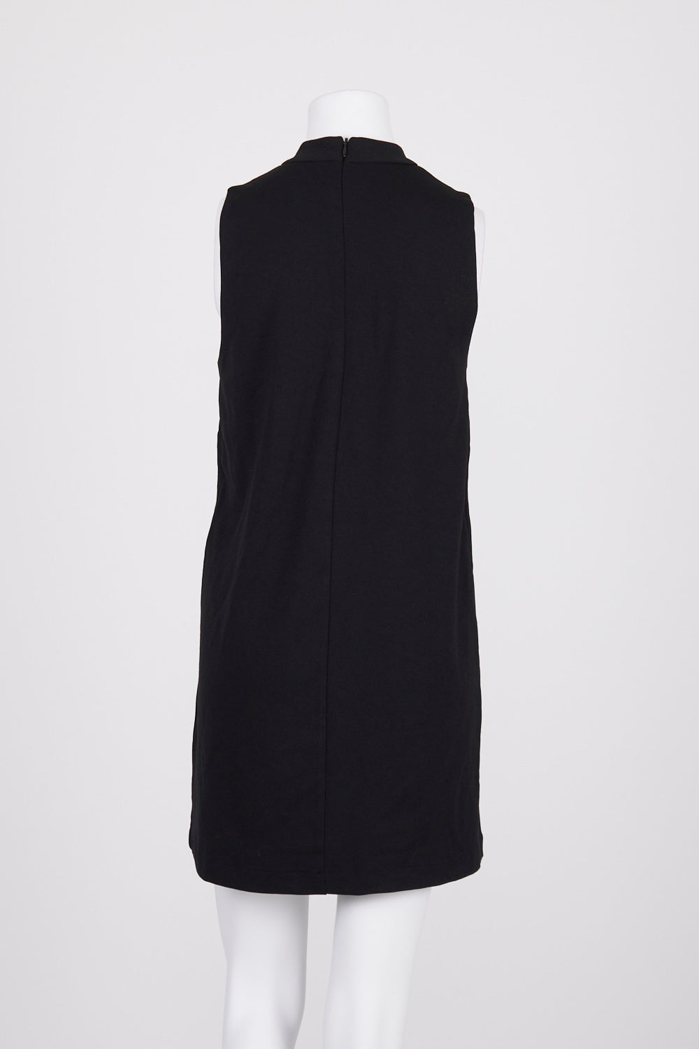 H&amp;M Black Sleeveless High Neck Dress S