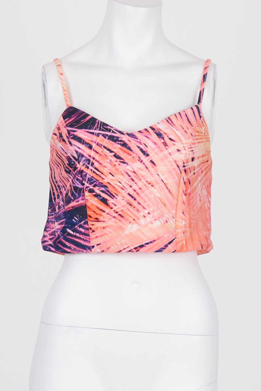 Kookai Mutli Patterned Crop Top 6