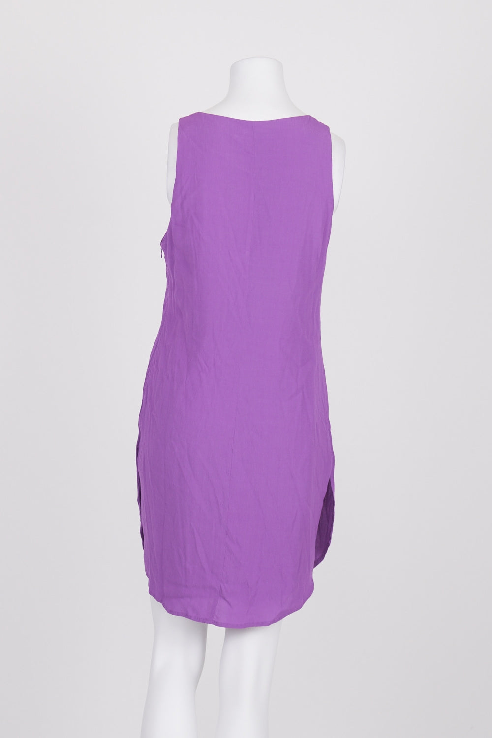 Ladakh Purple Sleeveless Mini Dress 10