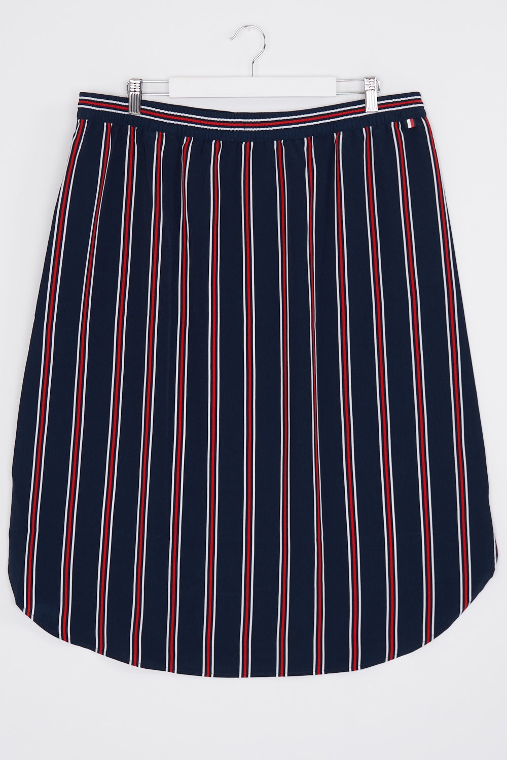 Tommy Hilfiger Navy Striped Skirt XXL