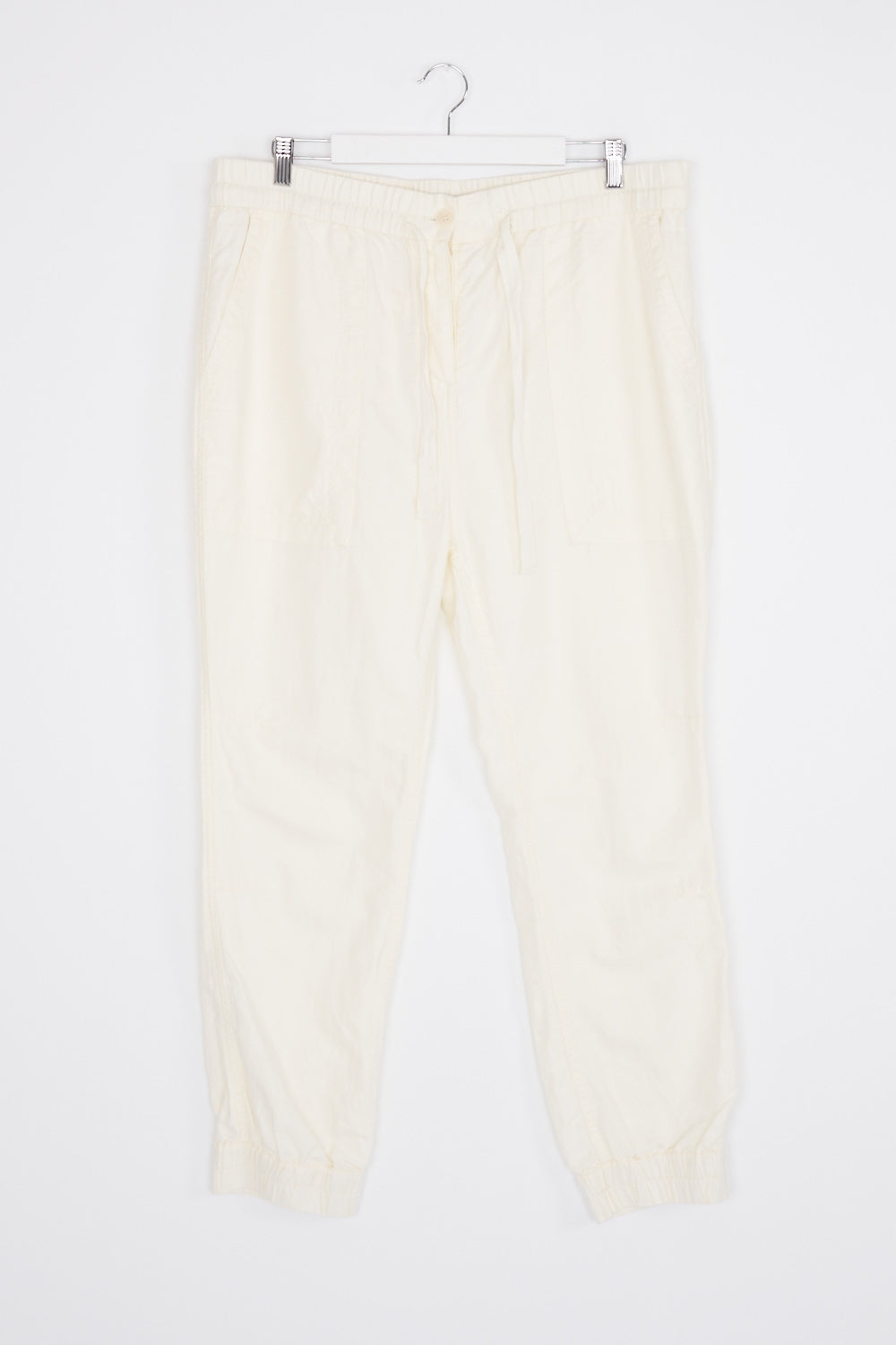 Country Road Cream Linen Blend Pants 16