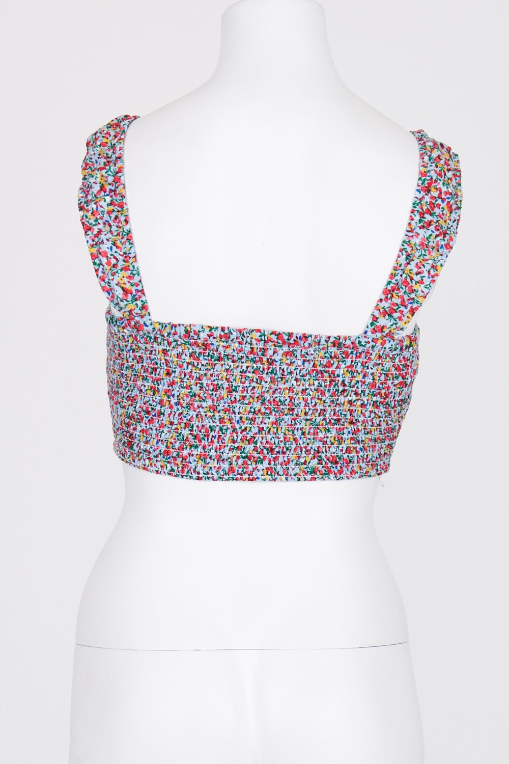 Jorge Multi Floral Crop Top 8