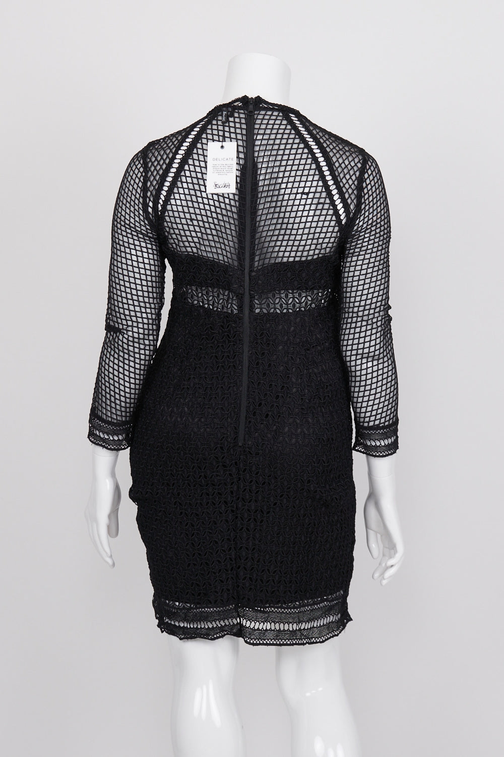 Bardot Black Lace Dress 14