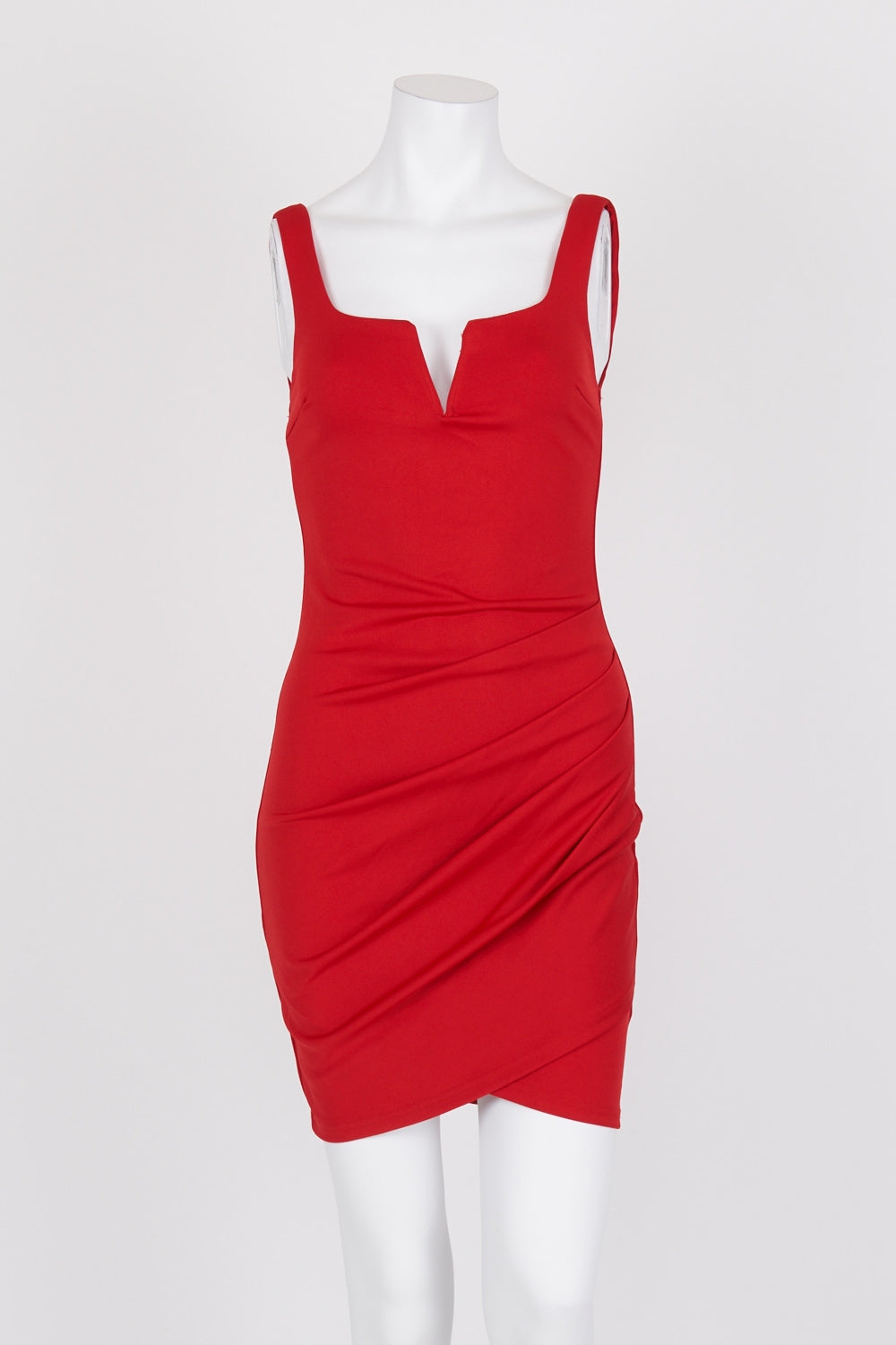 Tiger Mist Red Bodycon Dress S