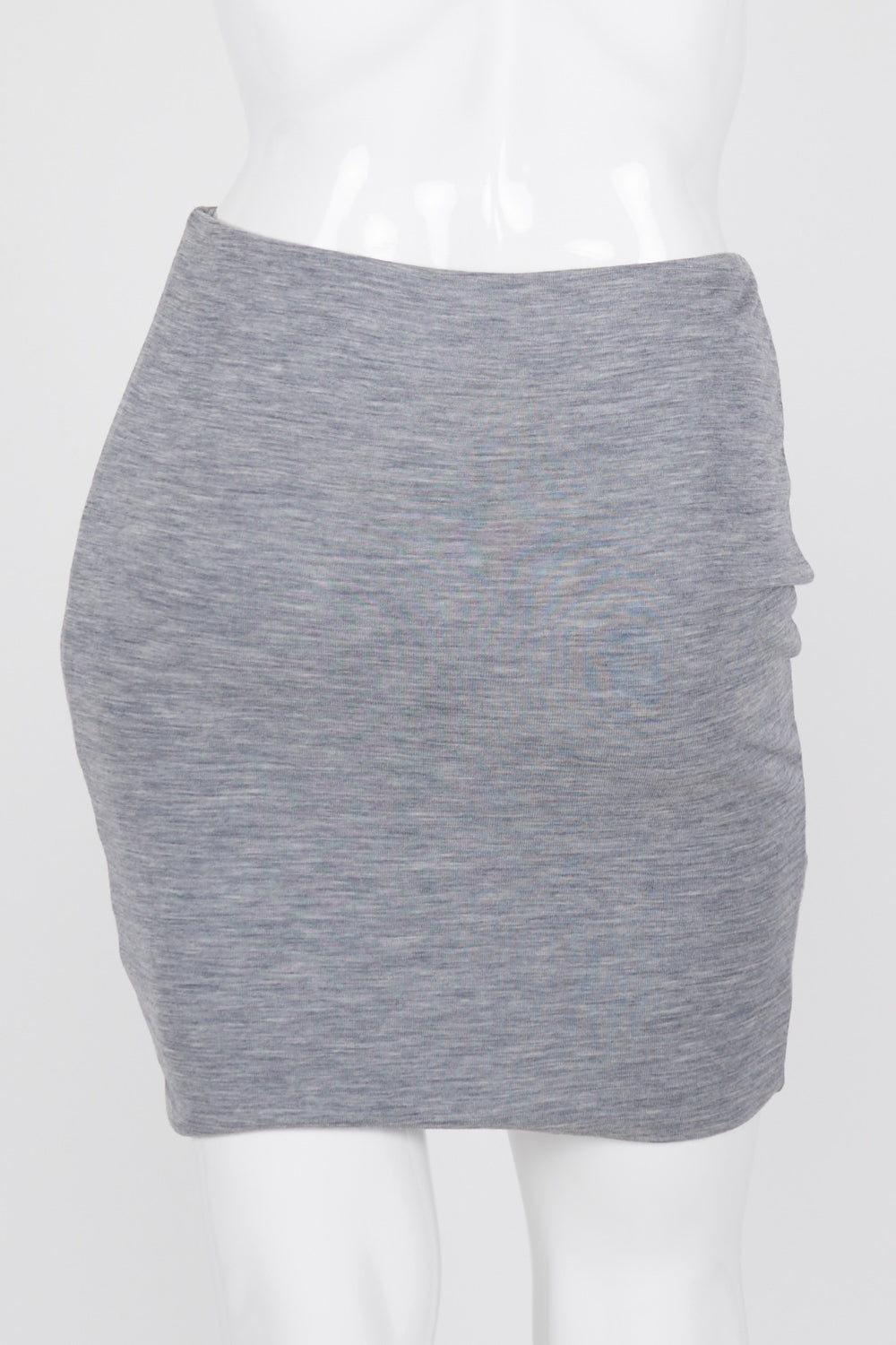 Skin And Threads Grey 100% Wool Skirt L