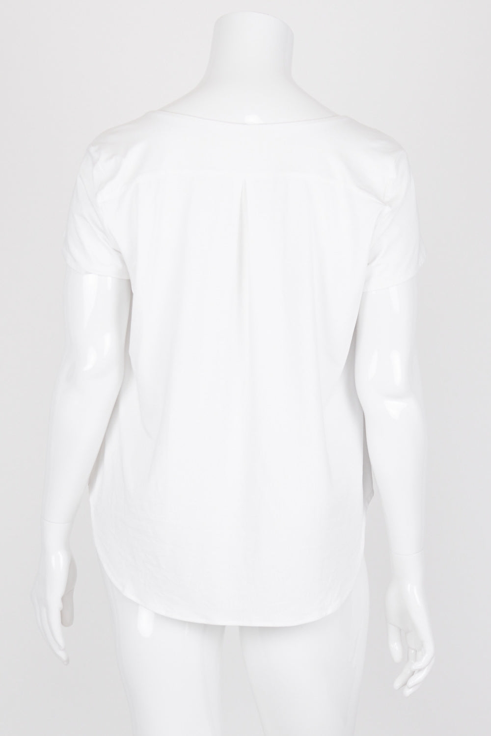 Leina &amp; Fleur White Cowl Neck Top 18