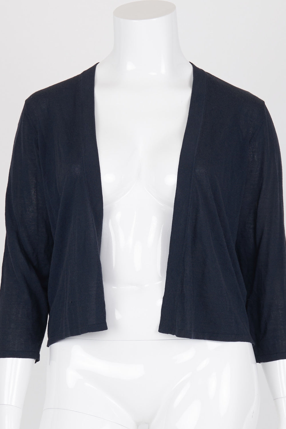 Blue Illusion Navy Open Front Cardigan XL