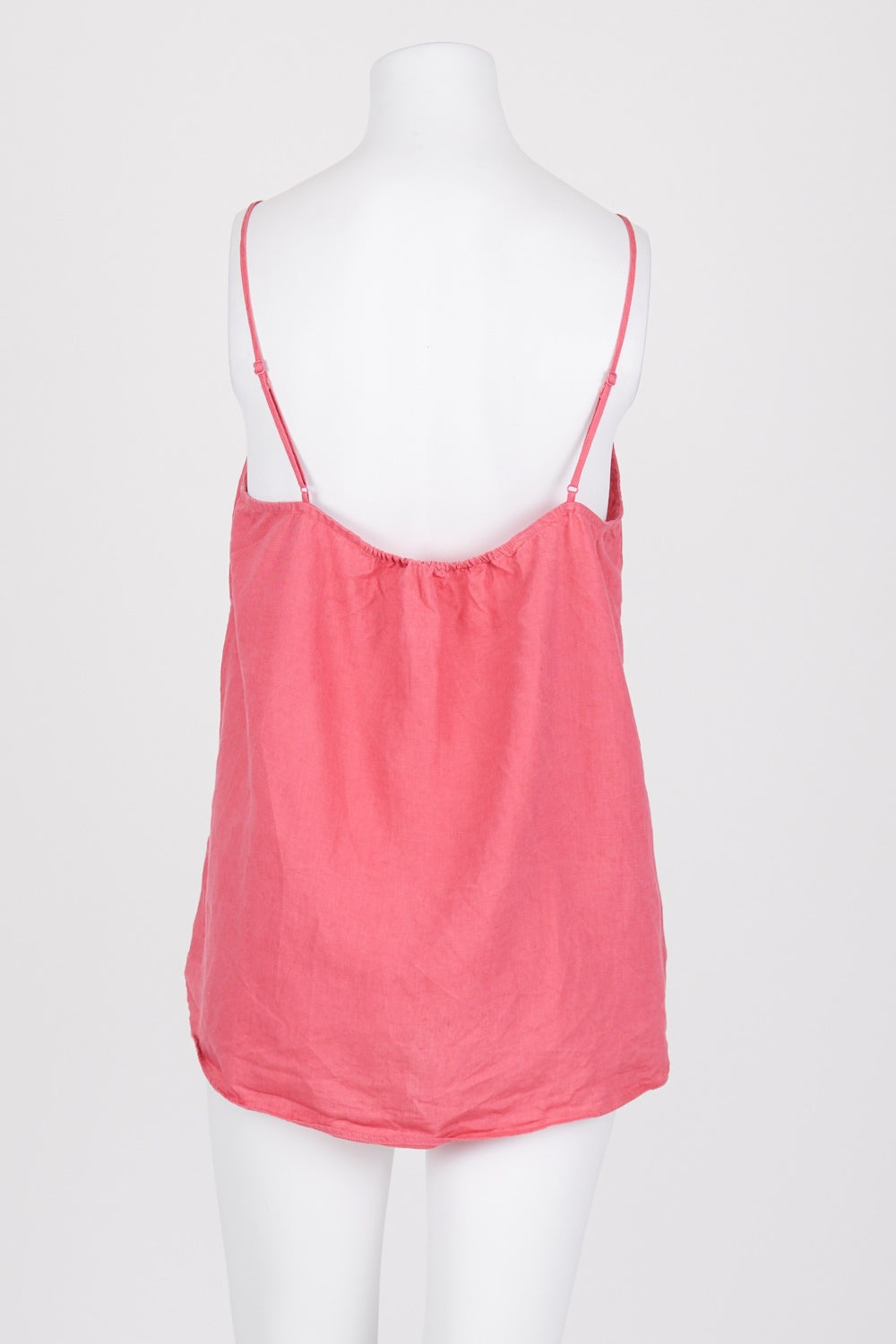 Country Road Pink 100% French Linen Top 12