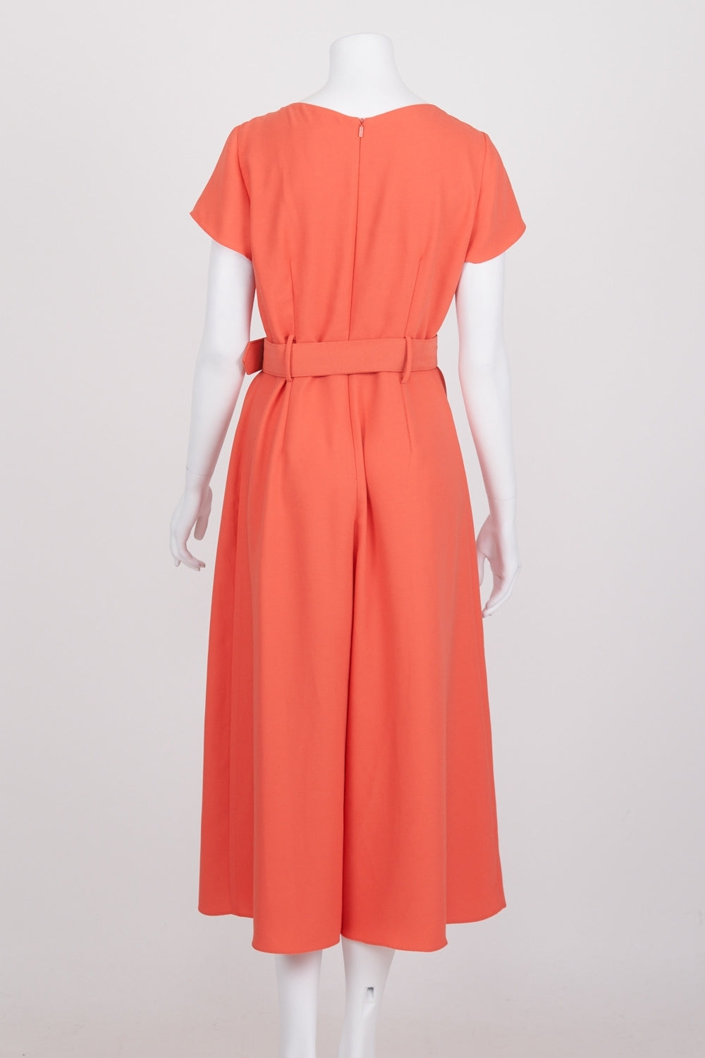 Veronika Maine Coral Belted Jumpsuit 10