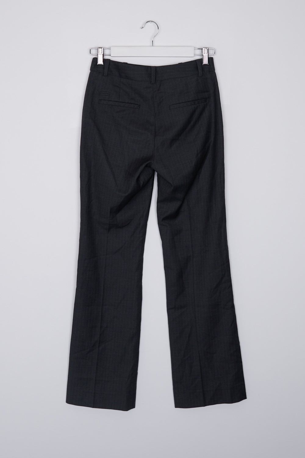 Jigsaw Grey Striped 100% Wool Pants 6