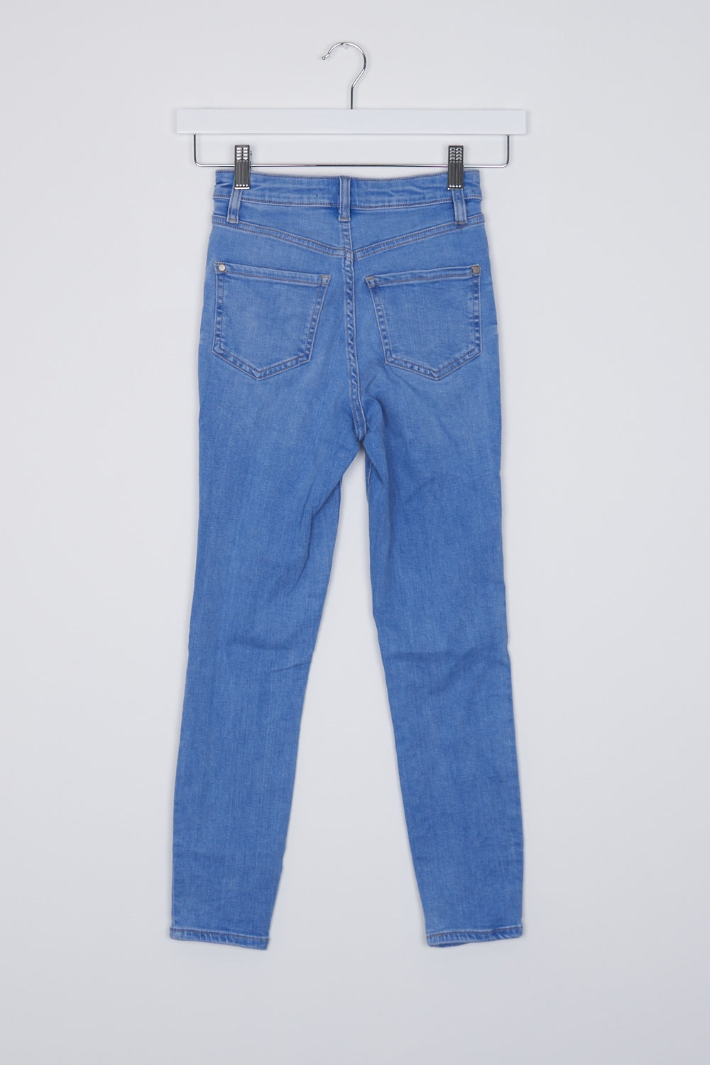 Forever New Blue Kaia High Rise Crop Jeans 4