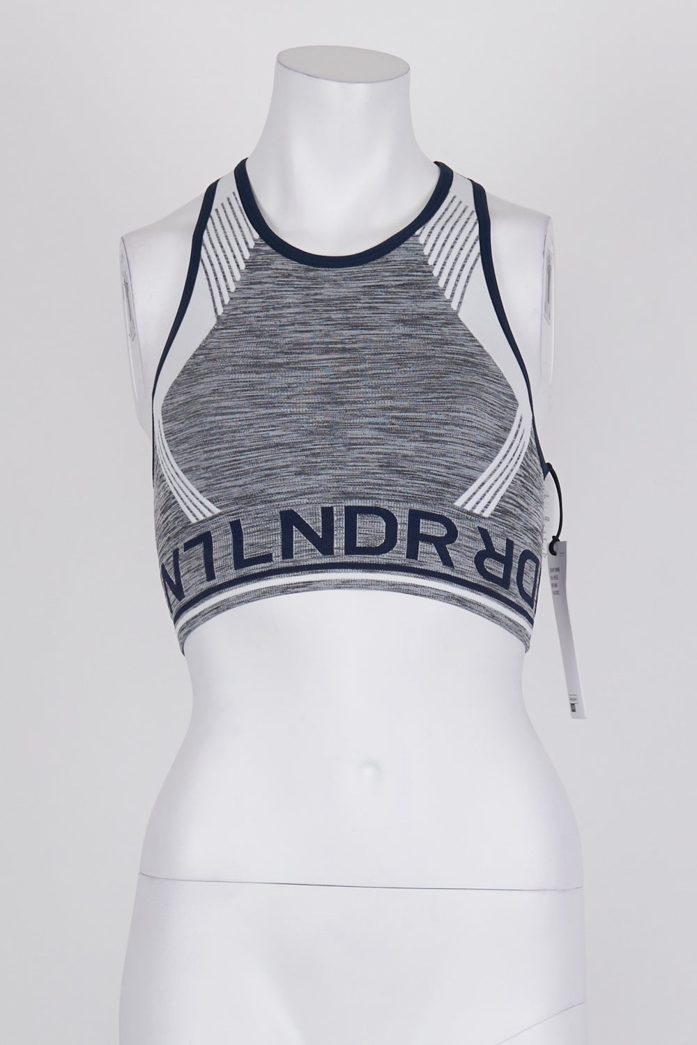 LNDR Grey Marl Aero Dynamic Sports Bra XS