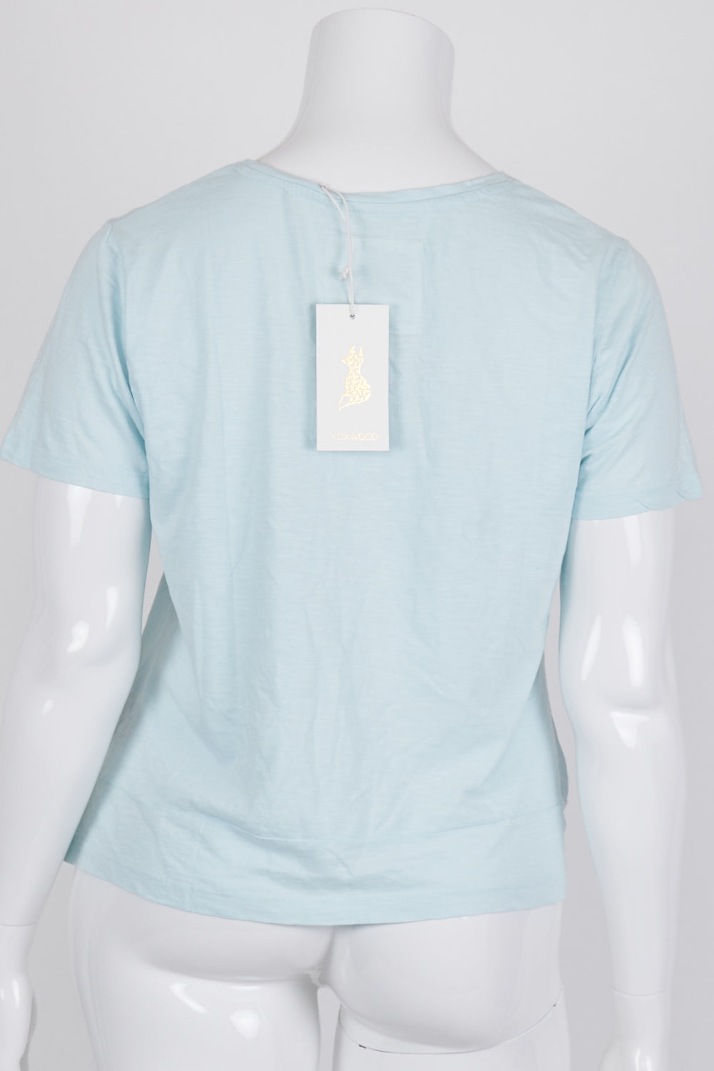 Foxwood Blue Knot Front Crop Tee 14