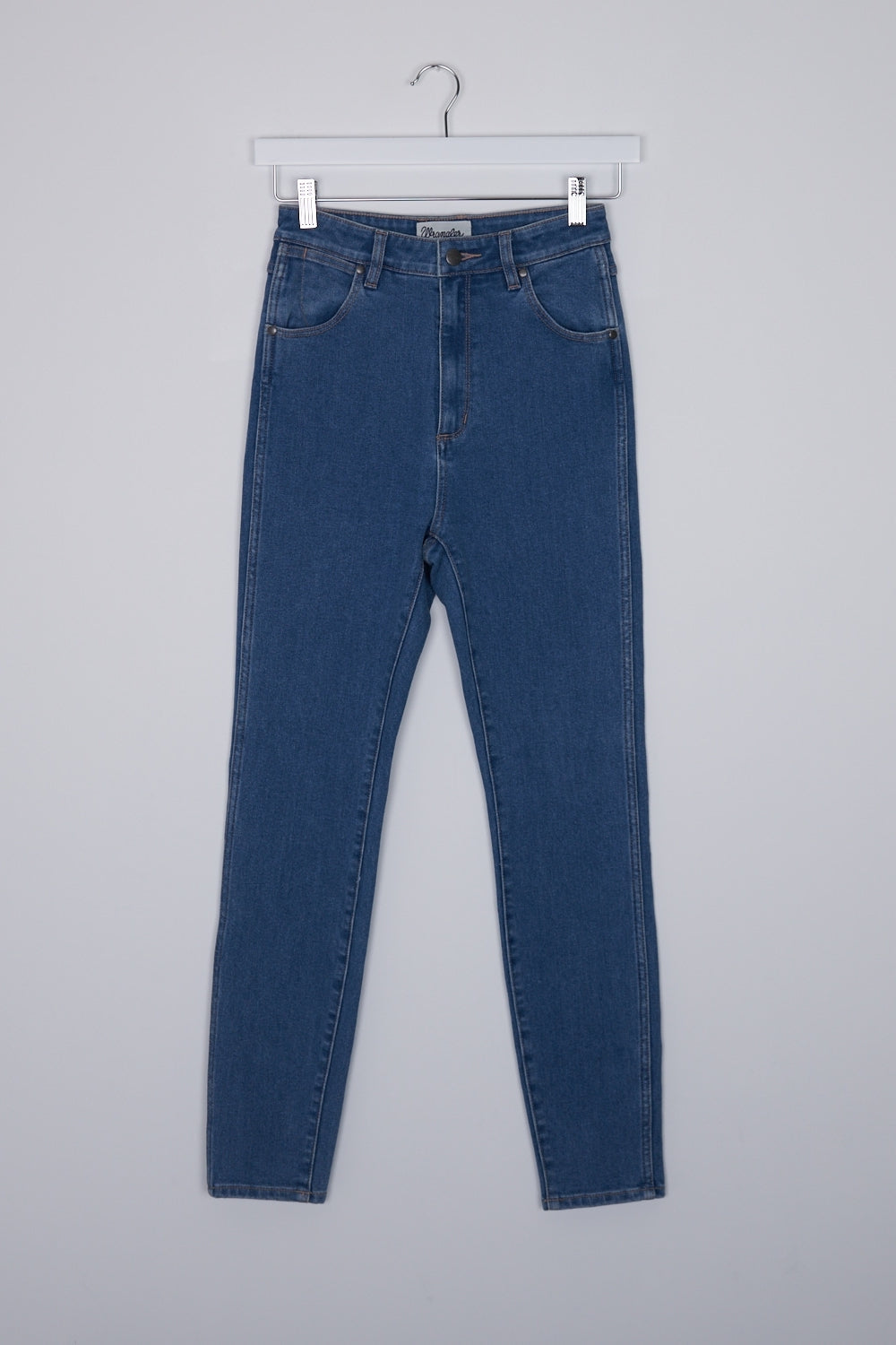 Wrangler Blue Hi Pins Jeans 8