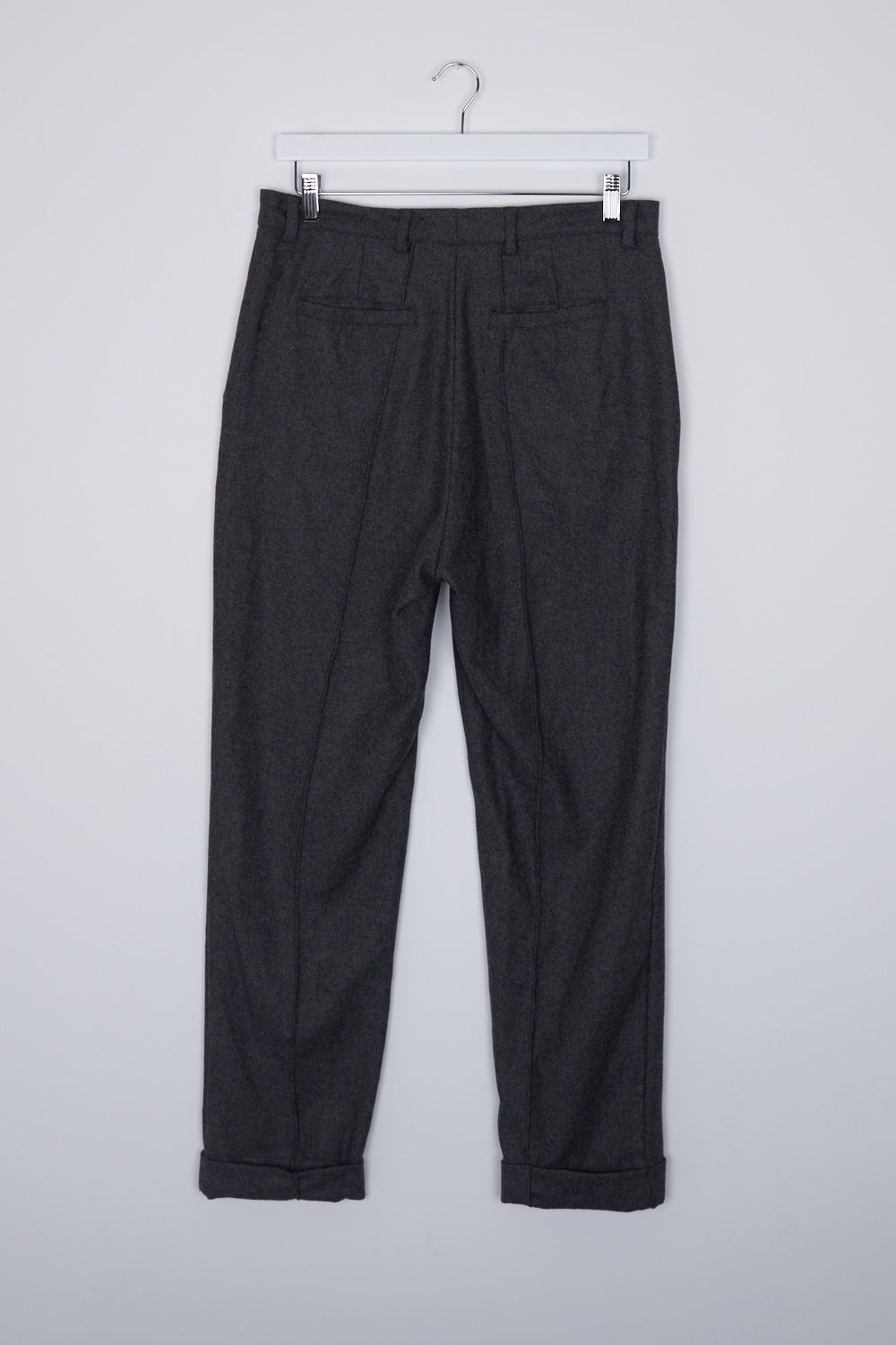 Handsom Grey Seam Detail Pants L