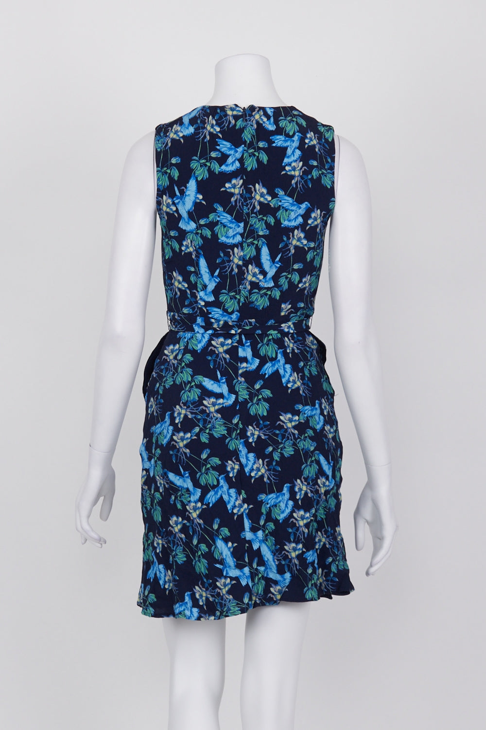 Marcs Blue Floral Dress 8