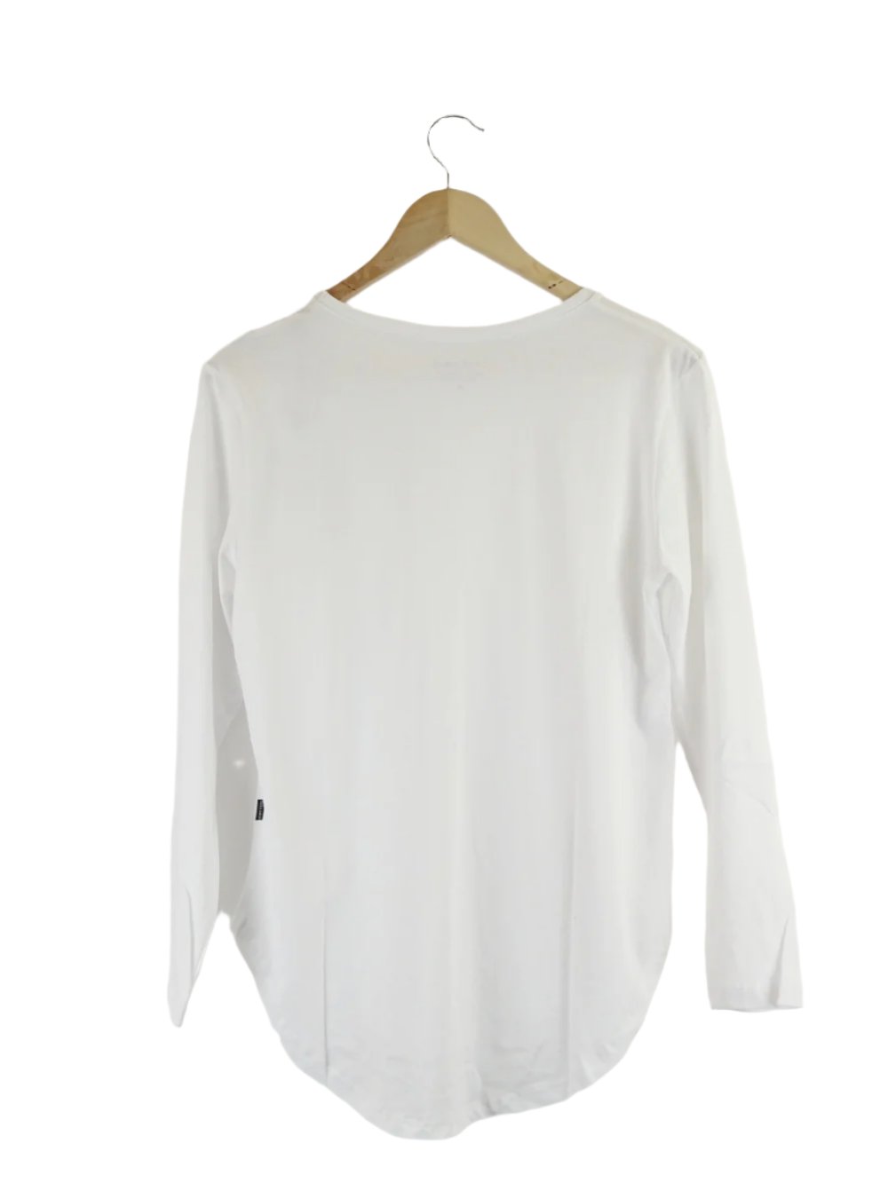 Casa-Amuk-White-Cotton-Saddle-Hem-Long-Sleeve-T-Shirt-8