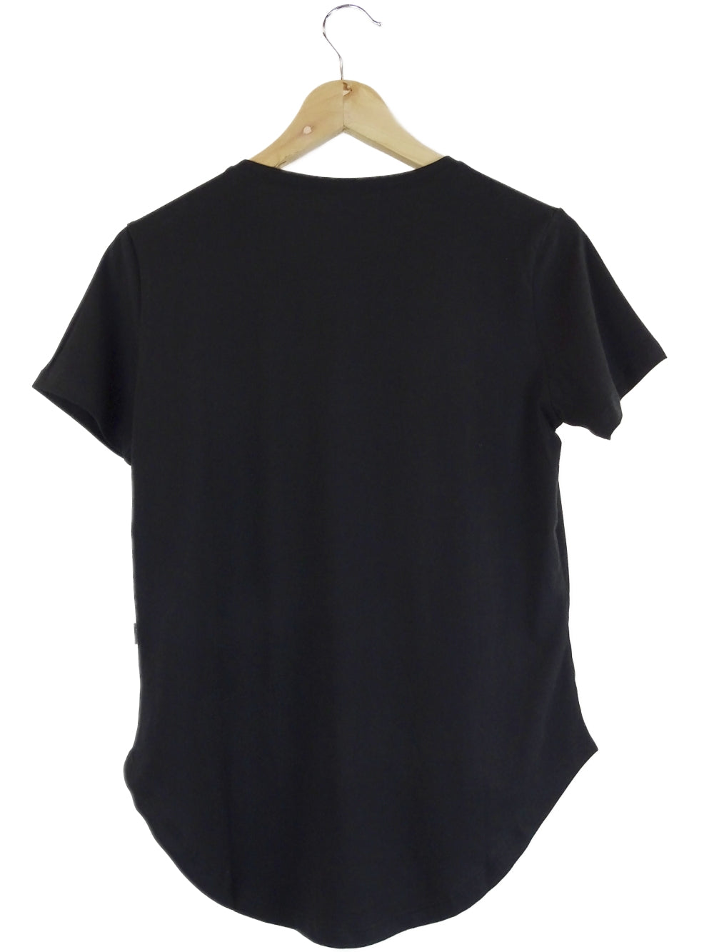 Casa-Amuk-Black-Cotton-Saddle-Hem-T-Shirt-16