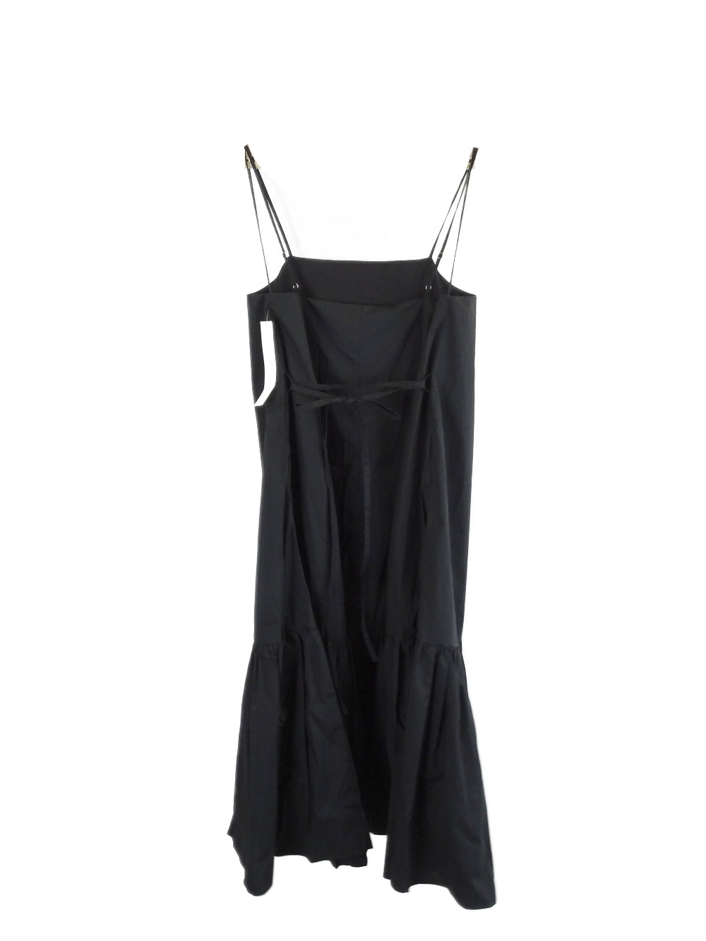 Amelius-&#39;Zadie&#39;-Black-Poplin-Midi-Dress-12