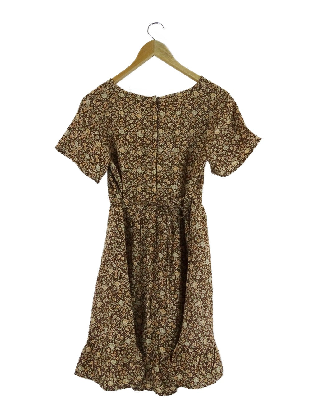 All About Eve &#39;Harper&#39; Brown Floral Mini Dress 8 | BNWT