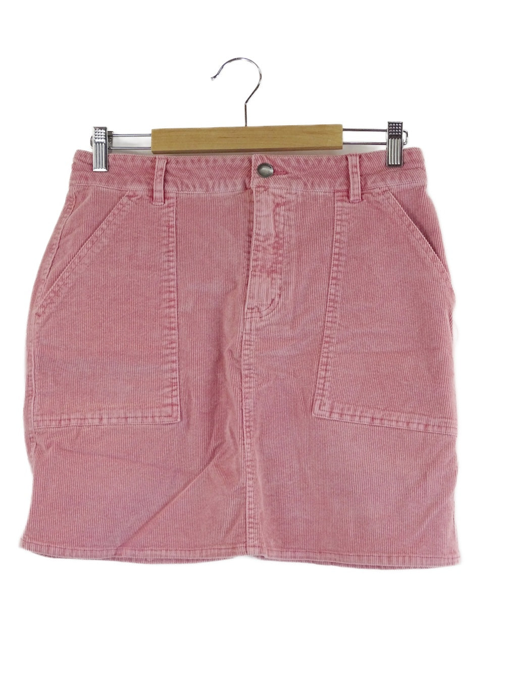 All-About-Eve-'Camilla'-Pink-Corduroy-Mini-Skirt-12