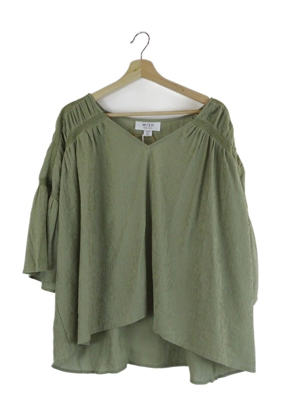 Wish-&#39;Between-Two-Hearts&#39;-Olive-Green-Blouse-14