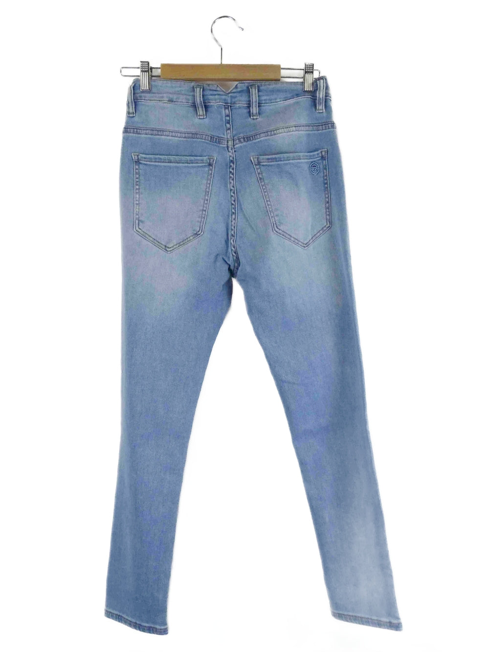 We-Are-The-Others-&#39;The-Stretch-Staple&#39;-Blue-High-Rise-Straight-Leg-Jeans-26