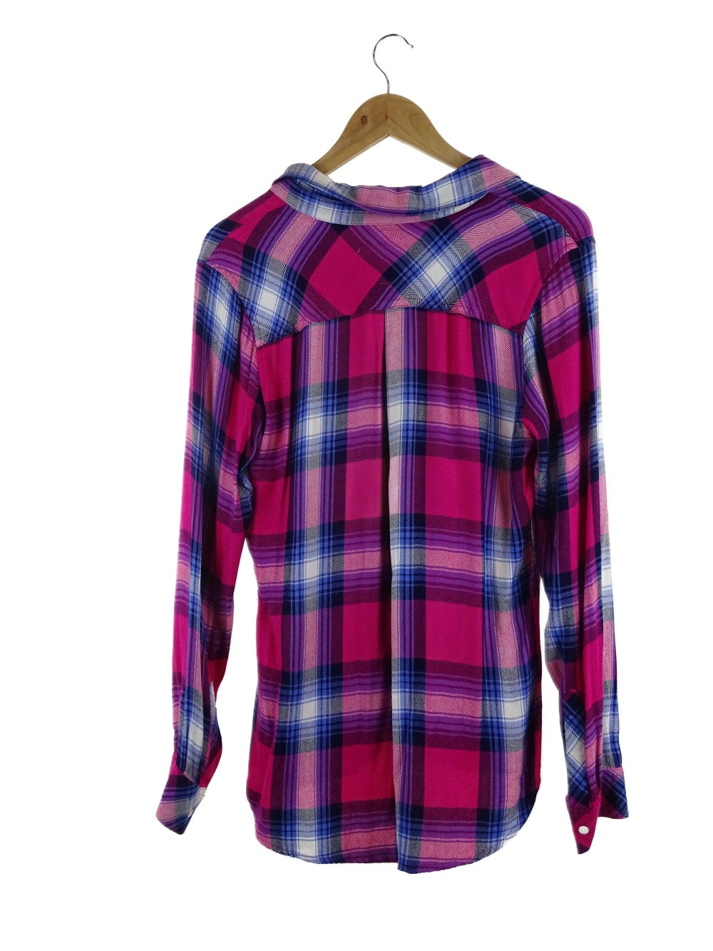 Rails Pink Flannel Shirt S